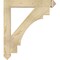 Ekena Millwork Merced Arts & Crafts Rough Sawn Bracket, Douglas Fir, 4"W x 30"D x 34"H BKT04X30X34MRC03RDF - alternate 3